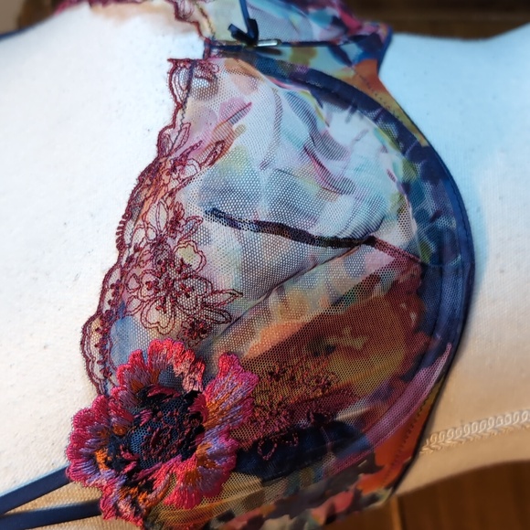 Victoria Secret Balconette BRALETTE UNDERWIRE pushup BRA 36DD - Picture 11 of 15